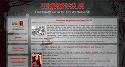 Desktop Screenshot of geisterspiegel.de